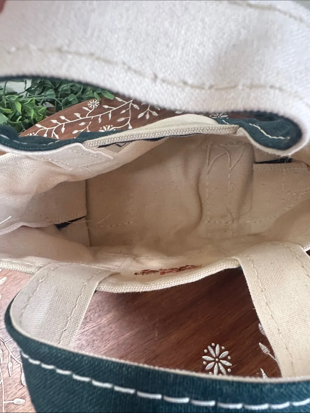 Vintage L.L. Bean Fall Leaf Mini Tote